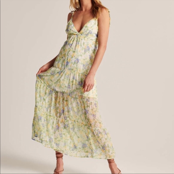 Abercrombie & Fitch Love Struck Maxi Dress - Picture 1 of 8